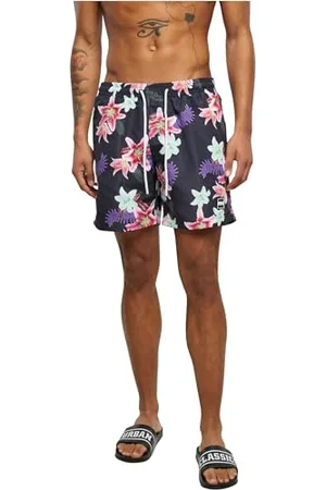 Urban classics Costume da Bagno Uomo, Pantaloncini da Bagno ad Asciugatura Rapida, Boxer da Bagno Surf e Attivitá Sportiva, Colore , S