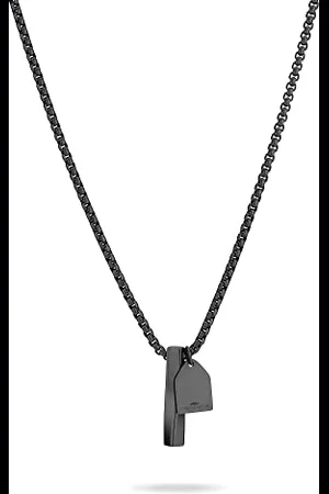 Fynch-Hatton Collana con ciondolo in acciaio inox, 60, Acciaio inossidabile, Nessuna pietra preziosa