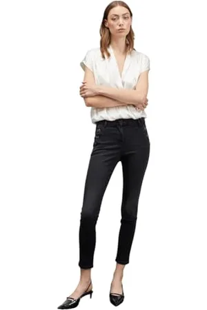 Motivi : Jeans Skinny Bottoni . 46 Stagione Autunno Inverno 2024