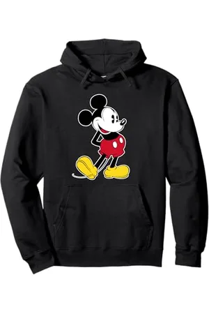 Disney Mickey Mouse Topolino Classic Felpa con Cappuccio