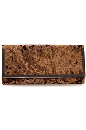 Eferri Pochette Donna Borsa Clutch Fontanars Borsetta Ragazza Borsa da sera Cerimonia Matrimonio Donna Tortora