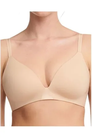 Chantelle ESSENTIALL, Reggiseno Preformato Triangolo Senza Ferretto, Intimo Invisibile Donna, , L