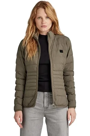 G-Star Donna Packable Light Weight Padded Jacket, (turf D24260-B958-273), L