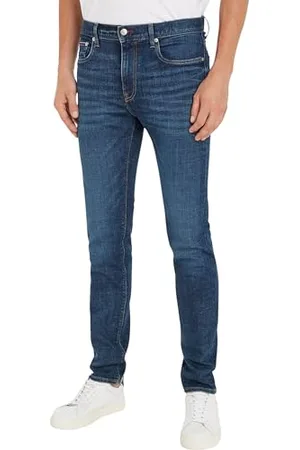 Tommy Hilfiger Slim Bleecker Pstr MW0MW34511 Pantaloni di Jeans, (Gulf Blue), 29W / 34L Uomo
