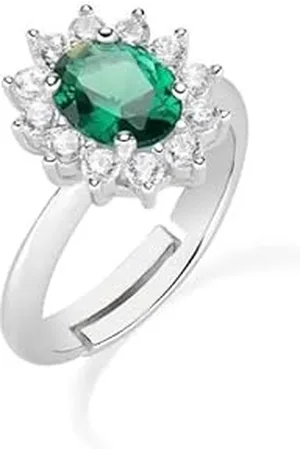 AMEN Anello (P) Lady, Anel Silver Tam. 3 (18/20), Prata 925 (3,61 GR), Lady 1,5 cm ANLDGBBVE3 Marca, Única, Metallo, Nessuna pietra preziosa
