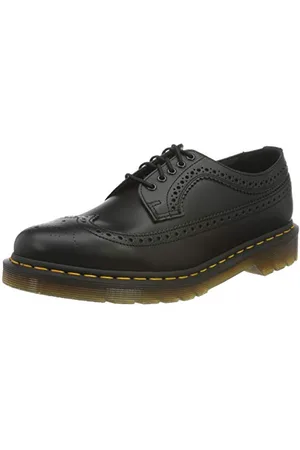 Dr. Martens Brogue, Oxford Unisex-Adulto, Black Smooth, 36 EU