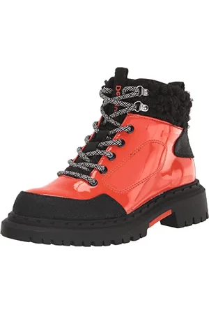 Desigual Scarpe da trekking Donna, Colore: arancione, 37 EU