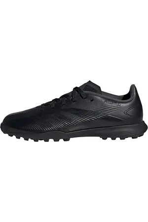adidas Predator 24 League Turf Boots, Scarpe da Calcio Unisex-Adulto, Core Black/Carbon/Core Black, 37 1/3 EU