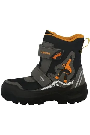 Lurchi 63L1033013, Stivali da Neve, Black-Yellow, 29 EU Larga