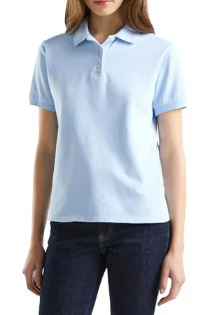 Benetton Maglia Polo M/M 3WG9D300E, , XXS Donna