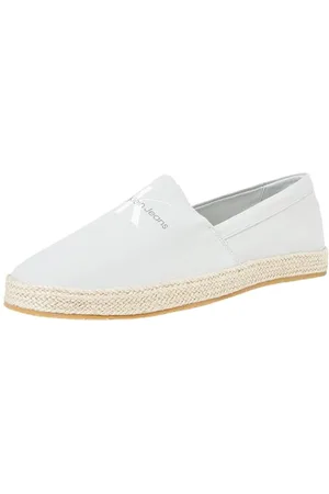Calvin Klein Jeans Espadrillas Uomo Scarpe in Tela, Grigio (Oyster Mushroom), 46