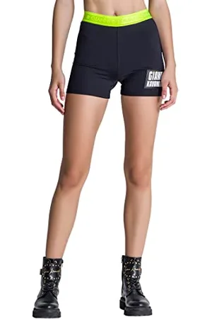 Gianni Kavanagh Black Cyber Shorts Casual, , S Donna