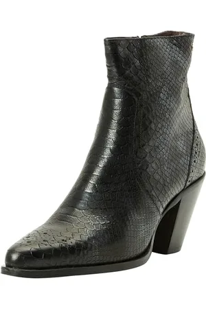 Fred de la Bretoniere Blaire-Stivale alla Caviglia con Stampa Brogue, Donna, , 39 EU