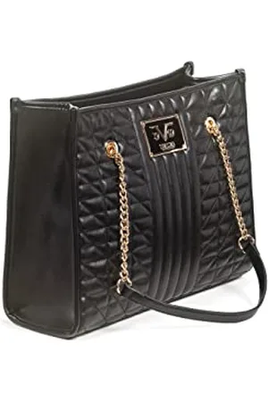 19V69 Italia Women Shopper Bag ELENAR BLACK SILVER