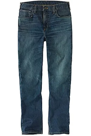 Carhartt Rugged Flex Relaxed Fit Low Rise 5-Pocket Tapered Jean Jeans, , 32W x 34L Uomo