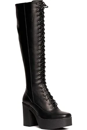 Lamoda Seize The Power, Stivali Alti al Ginocchio Donna, , 36 EU