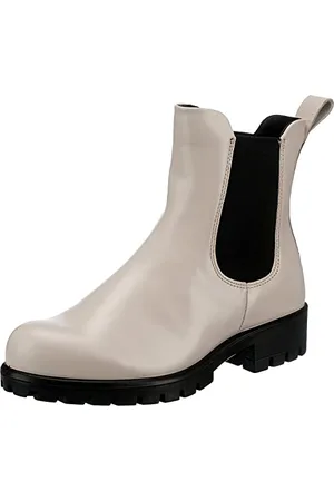 Ecco Modtray W, Stivaletti Chelsea, Donna, Beige (Limestone), 40 EU
