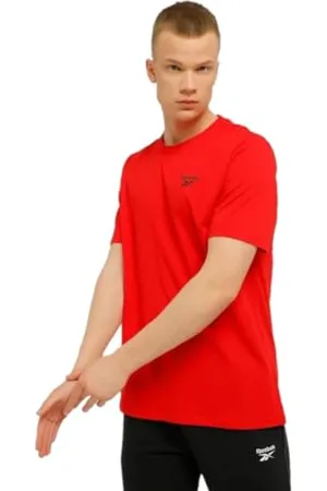 Reebok Logo di identità Maglietta, , XL T-Shirt Manica Corta