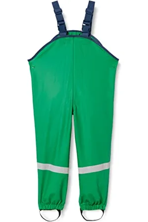 Playshoes Pantaloni fango, salopette antipioggia, fodera in pile, Pantaloni antipioggia antivento e impermeabili Unisex - Bambini e ragazzi, , 86