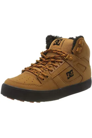 Dcshoes Pure High-Top WC Winter, Scarpe da Ginnastica Uomo, Wheat/Black, 38 EU