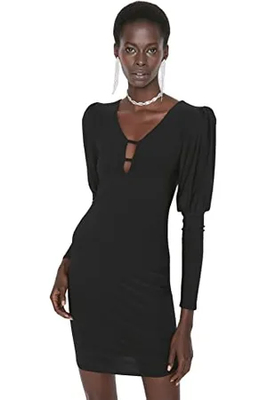 Trendyol Mini Abito Aderente Regolare Vestito, , 70 Donna