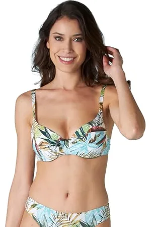 Lovable Bikini Reggiseno con Ferretto e Coppa Invisible Printed Shiny Micro Donna, , 80B
