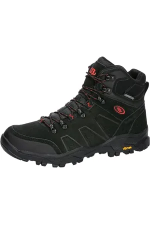 BRUTTING Mount Princeton, Stivali da Trekking Uomo, Nero/Rosso, 41 EU