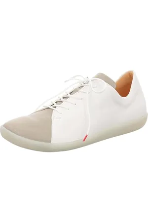 Think! Plantare Intercambiabile sostenibile, Senza Cromo, Naturale, Scarpe da Ginnastica Donna, , 41.5 EU