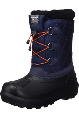Viking Is​t​i​n​d​, Stivali da Neve Unisex - Bambini e ragazzi, Multicolore (Navy/Red), 31 EU
