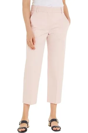 Tommy Hilfiger Pantaloni Donna Chino Slim Fit, (Whimsy Pink), 32