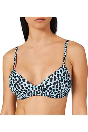 Sloggi Shore Koh Tachai P, Bikini Imbottito, Donna, (Blue Dark Combination), S plus