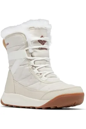 Columbia Minx Shorty, Stivali da neve Donna, Dark Stone/Fig Minx Shorty 4, 36.5 EU