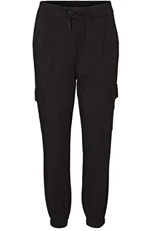VERO MODA Vmeva Mr Cargo Elastic Dettaglio Pant Noos Pantaloni, , (XS) W x 32L Donna