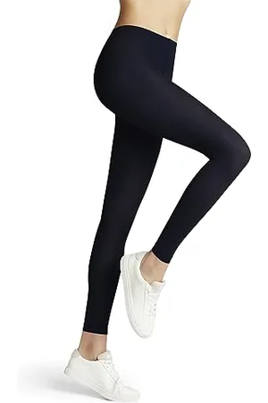 Falke Pure Matt 50 Den W Le Semicoprenti Tinta Unita, Leggings Donna, , M-L