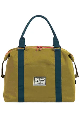 LIGHTPAK Damentasche SWEETBOX, Damen Handtasche aus Polyester, Henkeltasche mit separatem Handyfach Tote da palestra 36 Centimeters (Gelb)