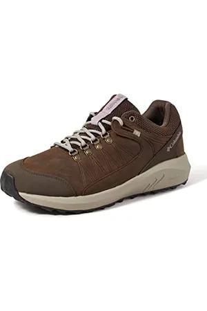Columbia Trailstorm Crest Waterproof Scarpe Da Trekking Basse impermeabili da Donna, Marrone (Cordovan x Kettle), 40.5 EU
