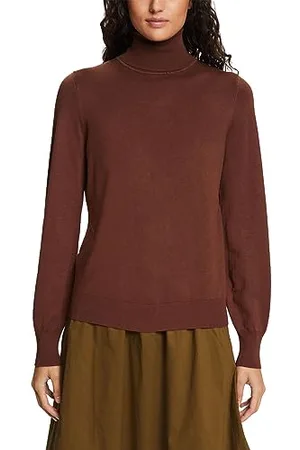 ESPRIT 093eo1i318 Maglione, Marrone, L Donna
