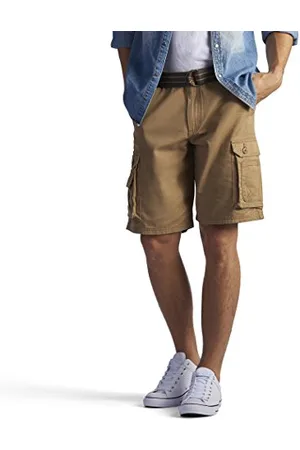 Lee Salopette New Belted Wyoming Cargo Short Pantaloni Uomo, , W34