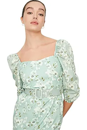 Trendyol Mini Standard Fitted Dress Vestiti, , 36 da Donna