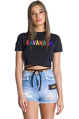 Gianni Kavanagh Black Neverland Tee T-Shirt, , XL Donna
