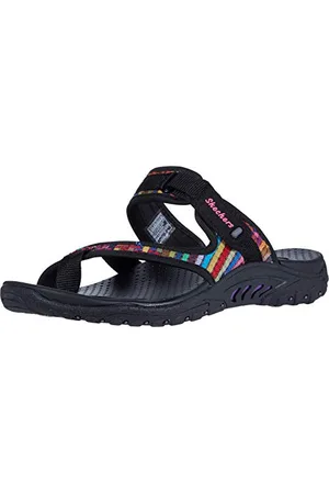 Skechers Reggae-Mad Swag-Sandalo Infradito in Tessuto, Donna, , 39 EU