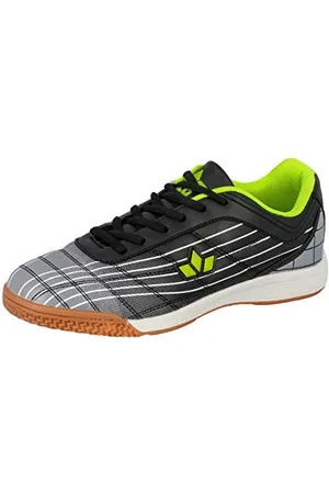 LICO Rockfield, Scape per Sport Indoor Uomo, Blu (Schwarz/Grau/Lemon Schwarz/Grau/Lemon), 35 EU