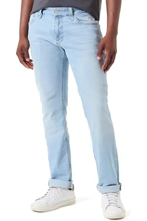 Tommy Hilfiger Uomo Jeans Scanton Slim Fit, Blu ( Light), 31W/36L