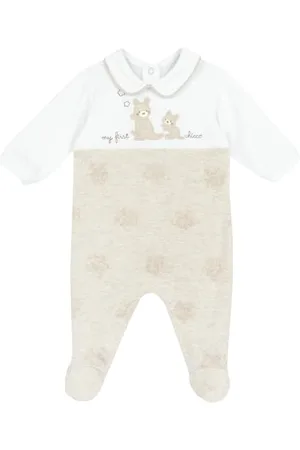 chicco Tutina Neonato/Neonata, con Comoda Apertura con Bottoncini, in Morbido Cotone, Lavabile in Lavatrice, Abbigliamento Neonato/Neonata 0-24 Mesi, Designed in Italy