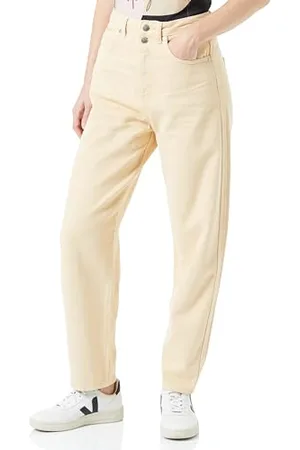 Benetton Pantalone 4lyxde018, Jeans Donna, Sabbia 1J4, 25