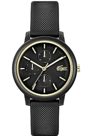 Lacoste Orologio Analogico Multifunzione al Quarzo da Donna Collezione .12.12 MULTI con Cinturino in Silicone - 2001327