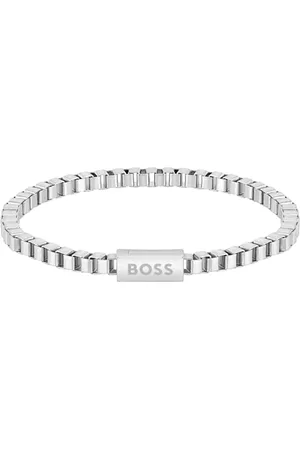 HUGO BOSS Jewelry Braccialetto a Catena da Uomo Collezione CHAIN FOR HIM in Acciaio Inossidabile - 1580288