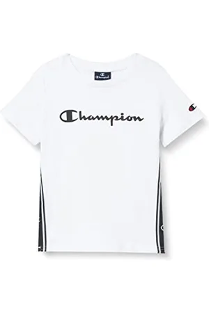 Champion Legacy American Side Tape S/S T-Shirt, , 9-10 Anni Bambini e Ragazzi