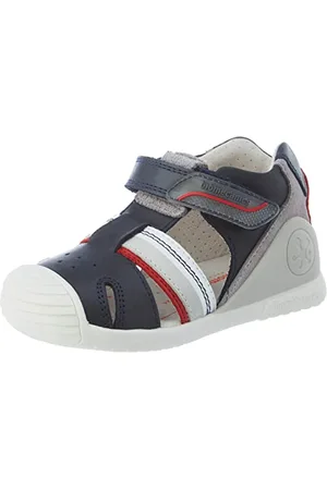 Biomecanics 222147-A, Sandali, Blu Oltremare (Azul Marino Kaiser), 19 EU