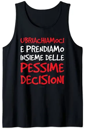 LUMOMIX Uomo Canottiere Uomo Sportive Alcol Divertenti Ubriachiamoci Canotta